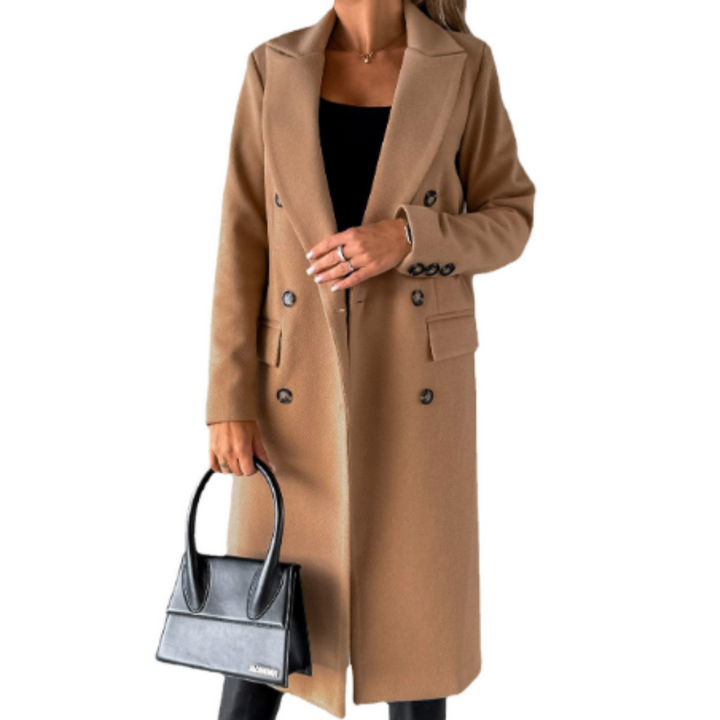 Levoire | Trenchcoat Femmes Long Khaki