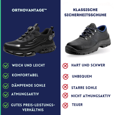 Levoire | Chaussures de sécurité orthopédiques pour le travail