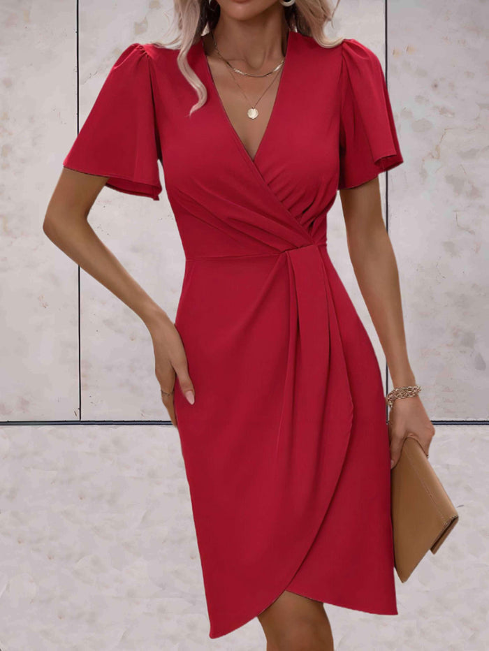 Levoire | Robe Avec Décolleté V Profond Et Apparence Raffinée