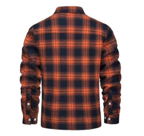 Levoire | Veste en flanelle raide