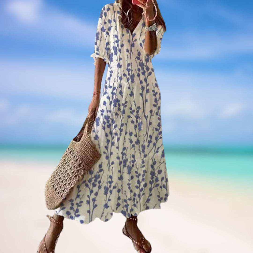 Levoire | Robe longue style Boho Motif 7