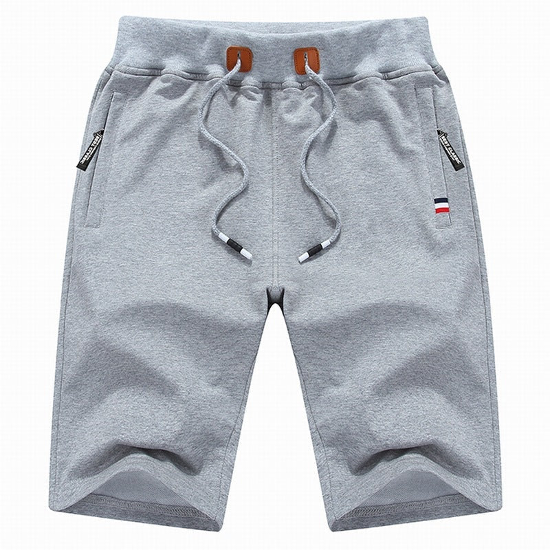 Levoire | Shorts Ajustables En Cordon Avec Poches Gris clair