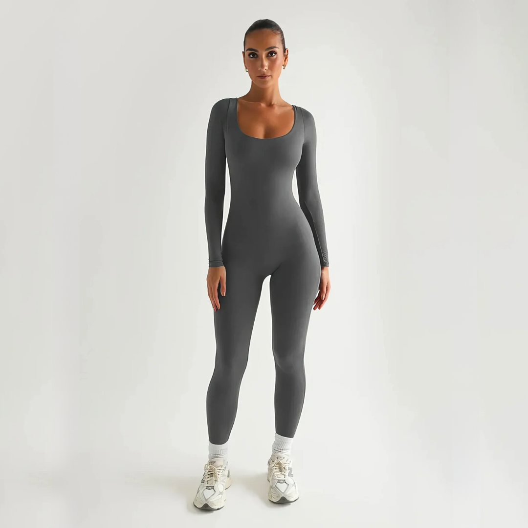 Levoire | Combinaison Ajustée Élégante Gris