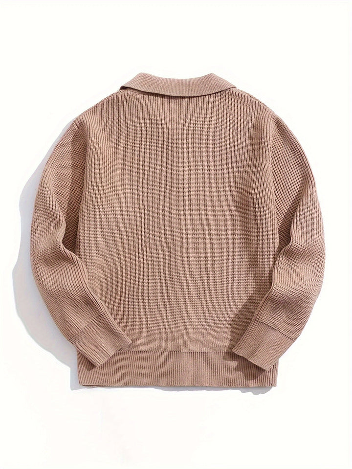 Levoire | Veste En Tricot Pour Homme Avec Détails Boutonnés