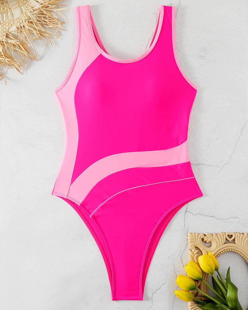 Levoire | Maillot De Bain Stylé En Couleurs Contrastées
