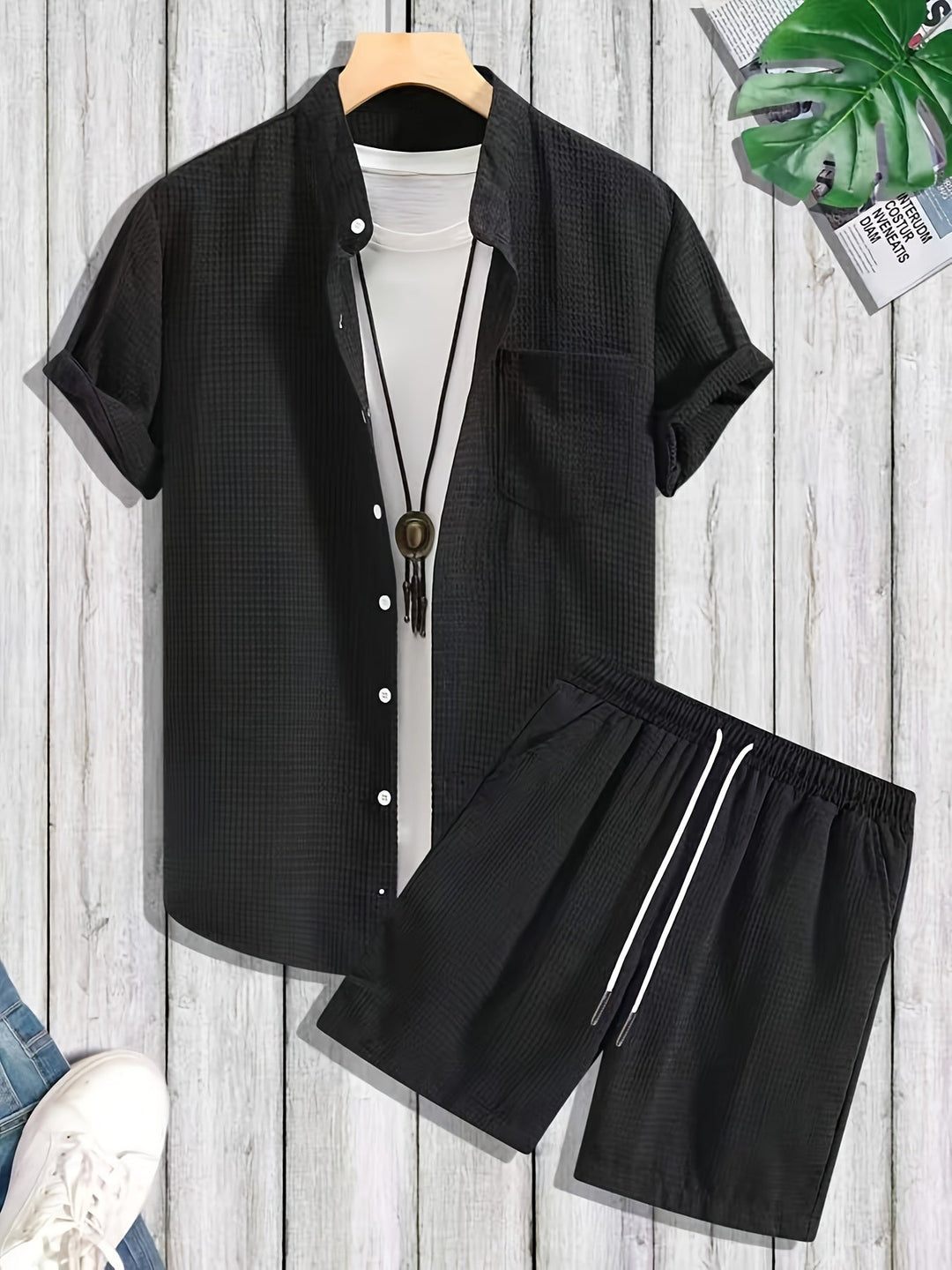 Levoire | Chemise De Golf Blanche & Shorts