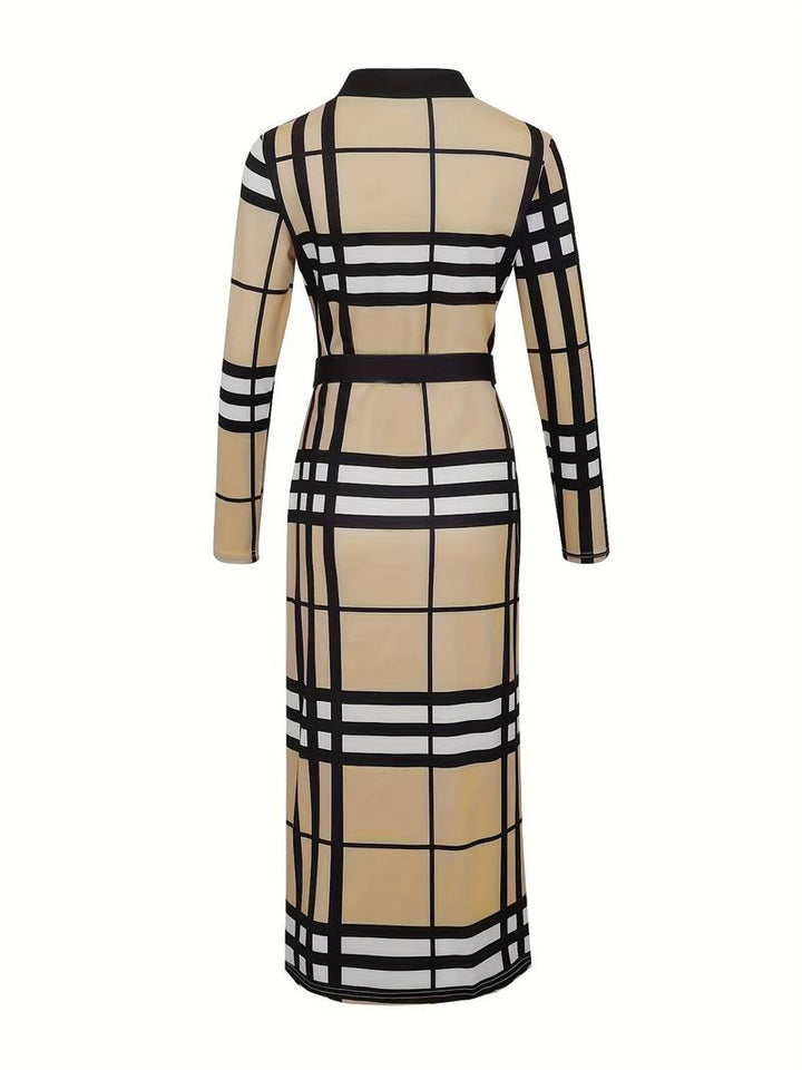 Levoire | Robe Longue Élégante À Col En V