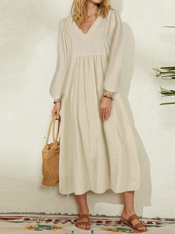 Levoire | Robe décontractée pour femmes Blanc