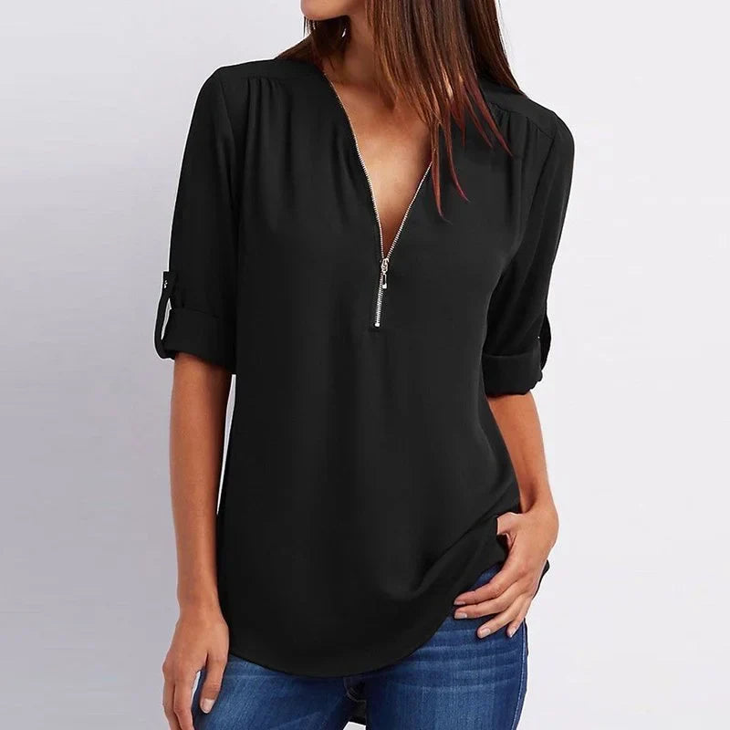 Levoire | Huppupaita avec zipper Noir