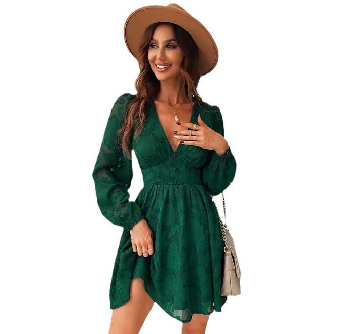 Levoire | Robe Satin Délicate À Manches Courtes