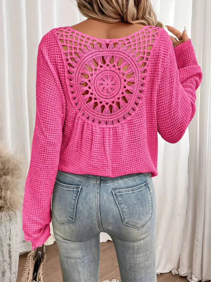 Levoire | T-Shirt Confort À Col En V Rosenrot