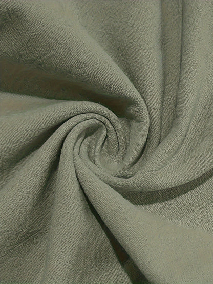 Levoire | Loisirs Coton Lin Pantalons Couleur Unie