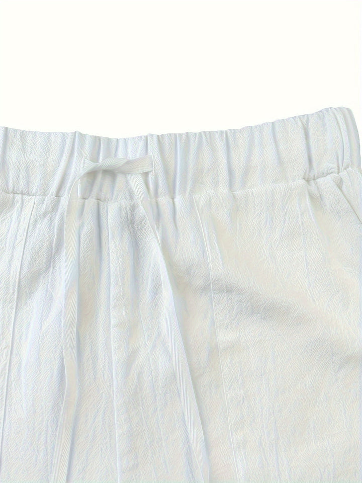 Levoire | Pantalons D'Été Légers Décontractés Avec Cordon De Serrage Et Ceinture Élastique
