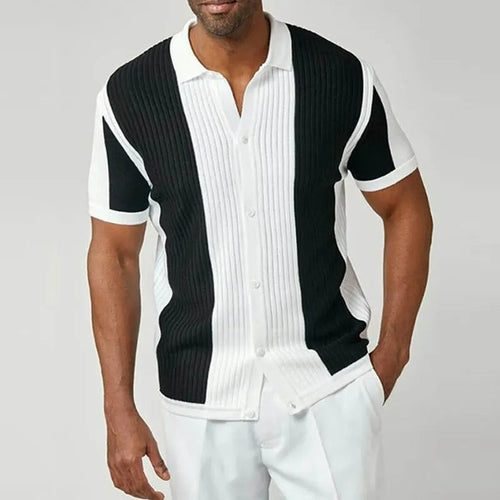 Levoire | Polo à manches courtes avec Design Moderne et Couleurs Accrocheuses pour le Printemps