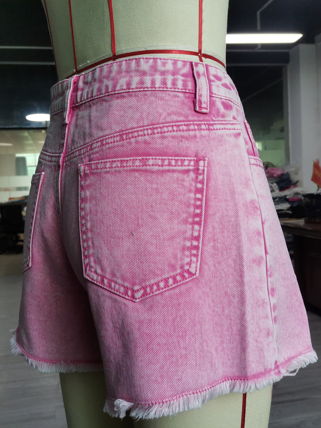 Levoire | Jeans Blancs Sans Couture Et Taille Haute