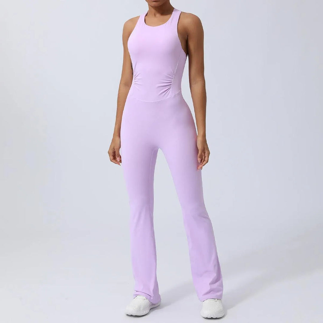 Levoire | Combinaison galbante pour femmes Blanc Violet