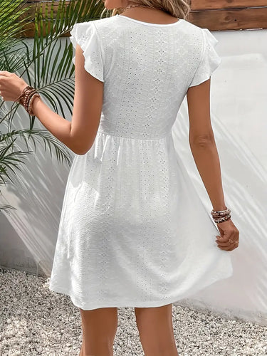 Levoire | Robe De Vacances Avec Décolleté En V En Dentelle Pour Femmes