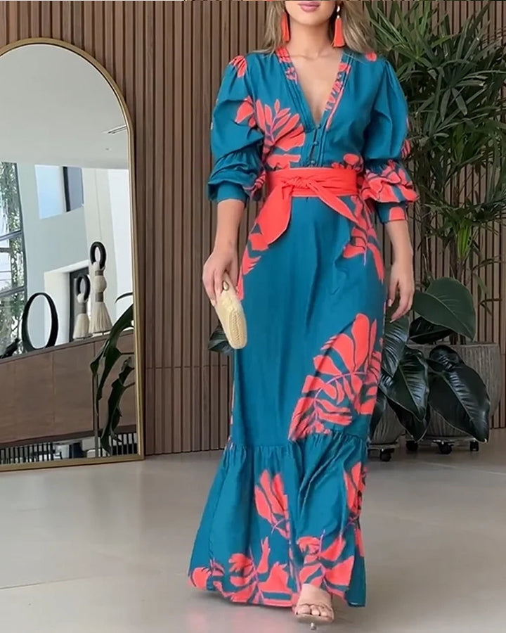 Levoire | Robe Imprimée Élégante