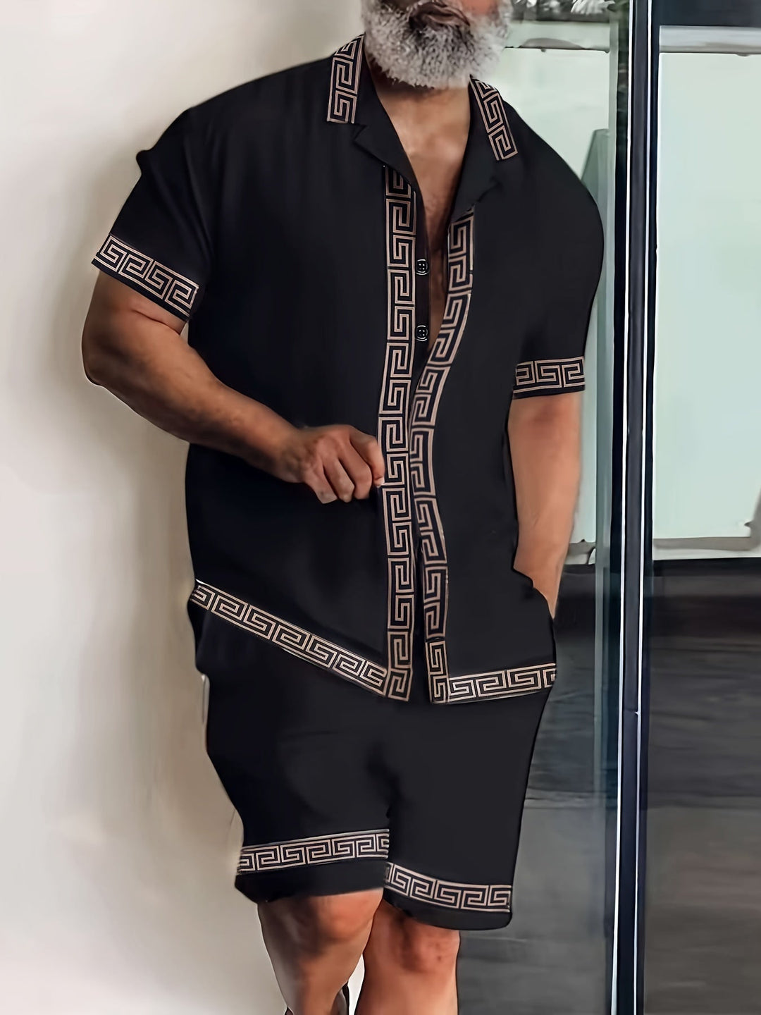 Levoire | Tendance Tenue D'Été Décontractée Avec Imprimé Noir