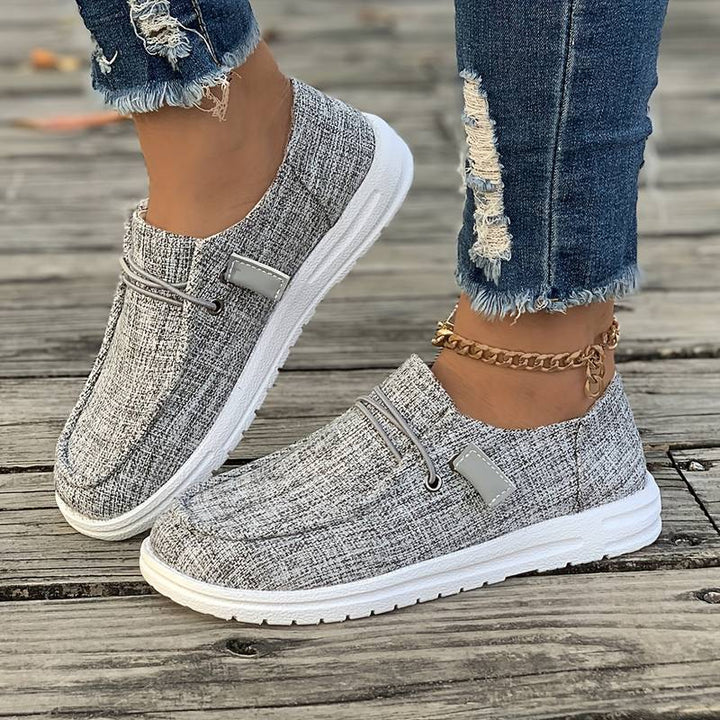 Levoire | Sneaker En Tissu Gris foncé
