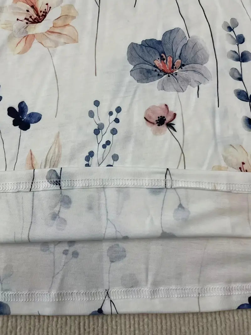 Levoire | T-Shirt À Manches Longues Avec Imprimé Floral