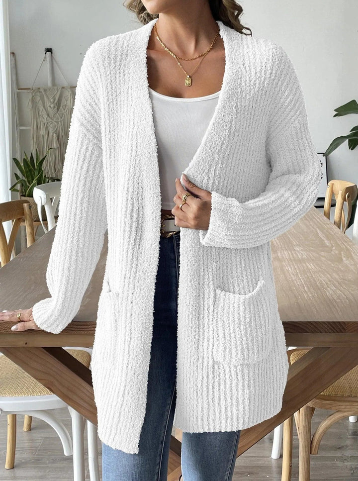 Levoire | Cardigan décontracté pour femmes Blanc