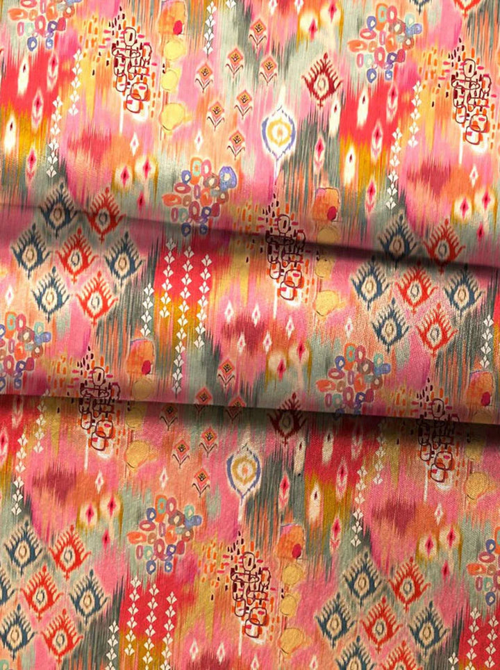 Levoire | Haut Élégant Avec Motif Floral Et Manches Trois Quarts