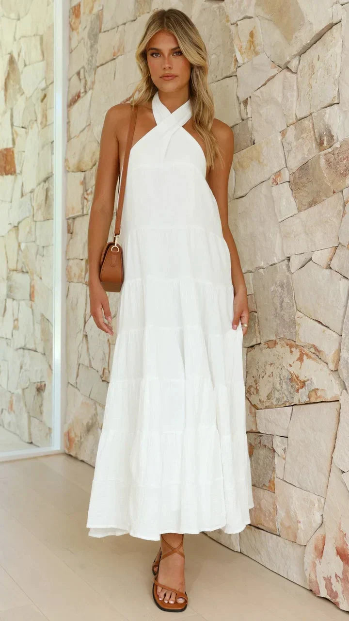 Levoire | Robe longue Moniqua Blanc