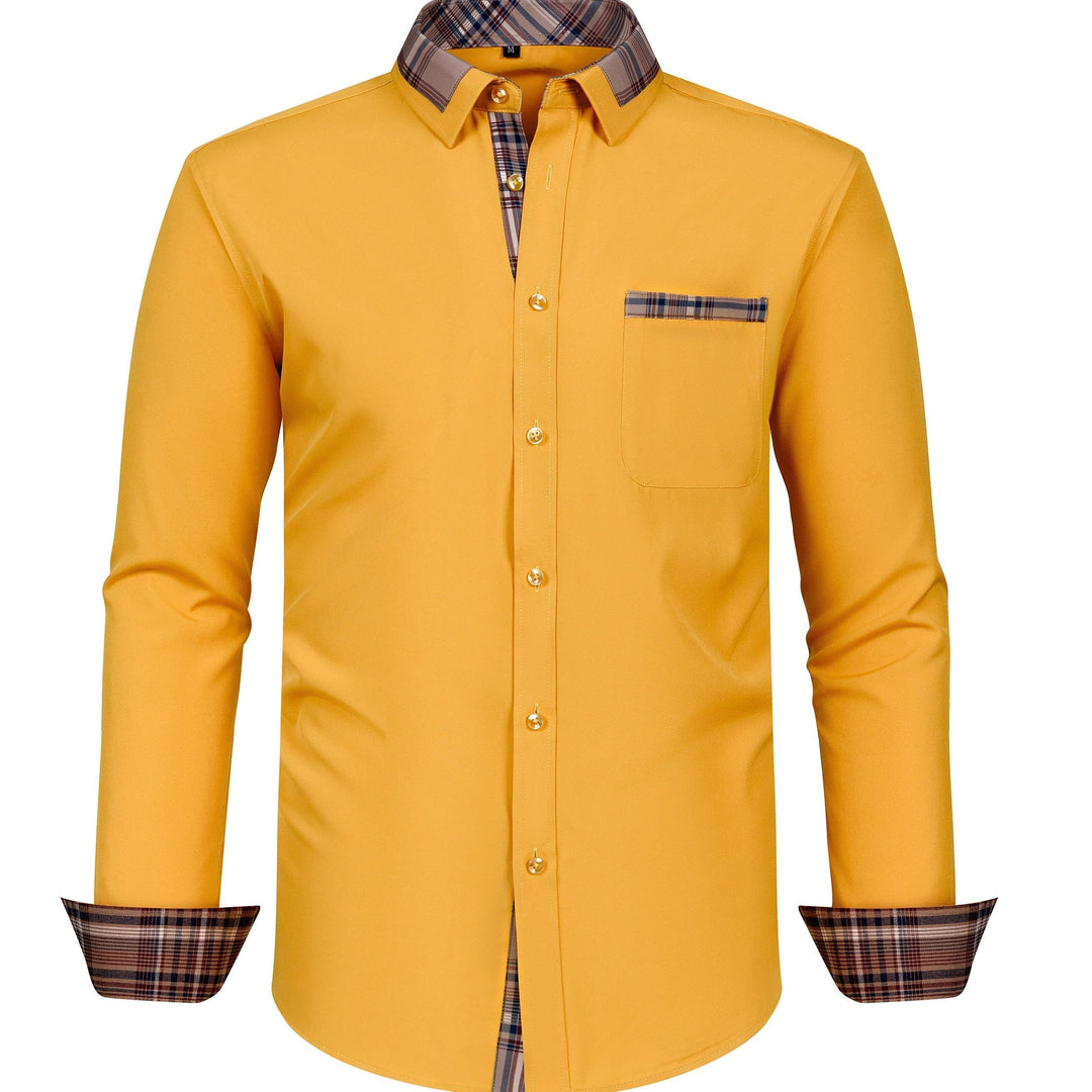 Levoire | Chemise Fine Adaptée Aux Affaires Avec Col À Carreaux