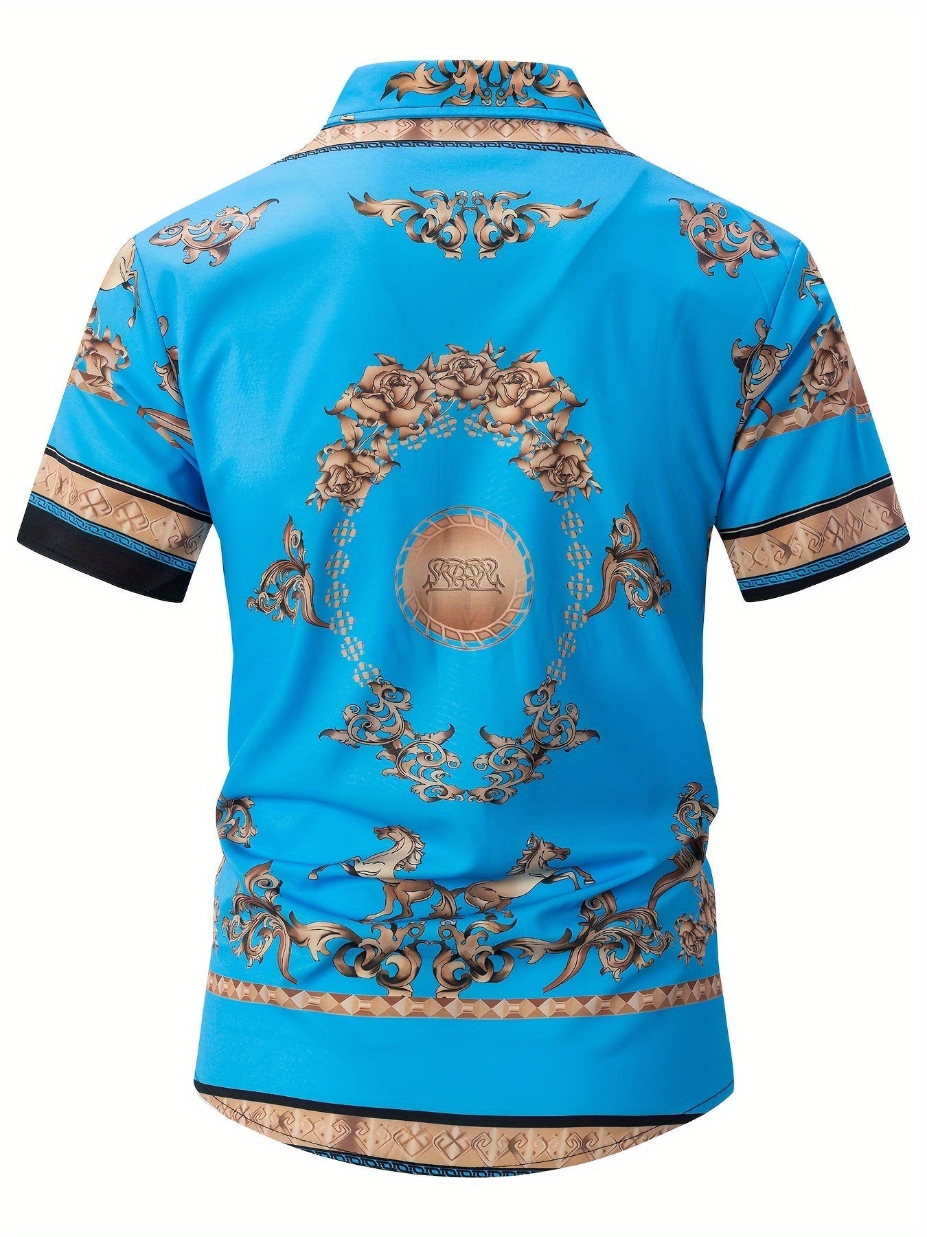 Levoire | 2 Pièces Costume Homme Avec Motif Floral Doré