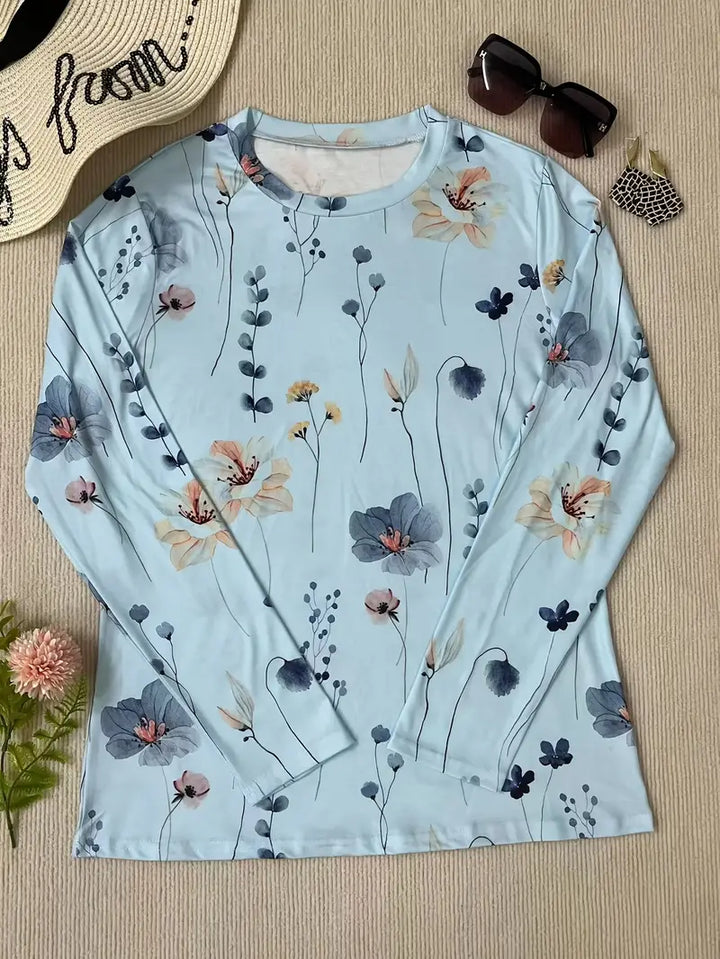 Levoire | T-Shirt À Manches Longues Avec Imprimé Floral