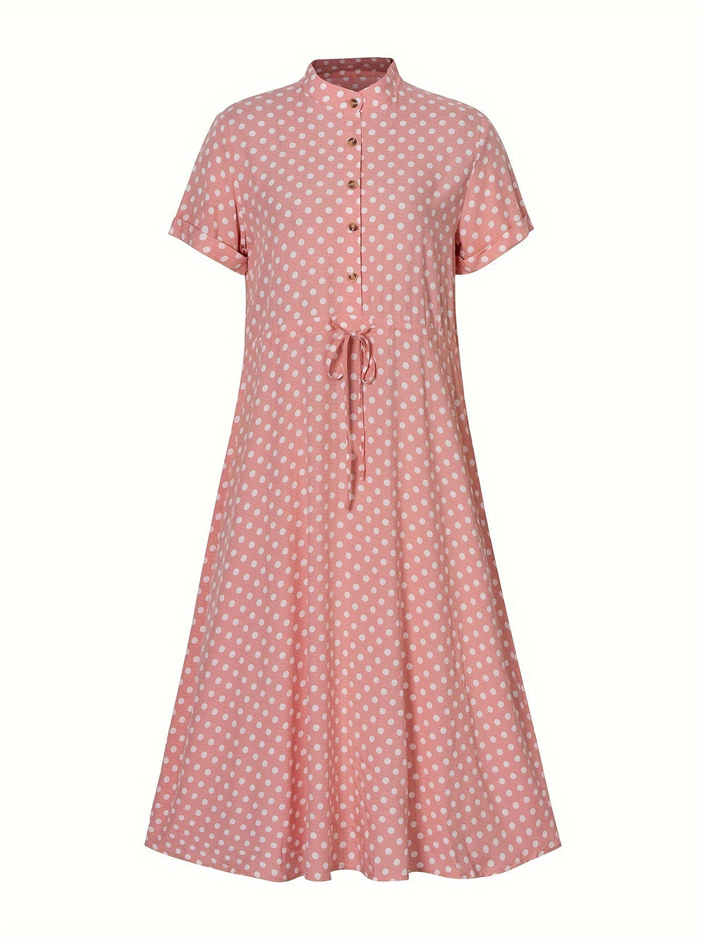 Levoire | Polka Dot Print V-cou robe femme