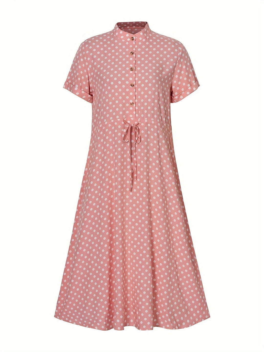 Levoire | Polka Dot Print V-cou robe femme