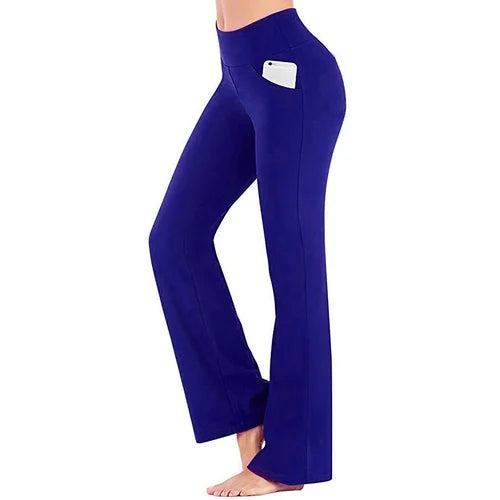 Levoire | Leggings Femme Confortables Bleu Clair