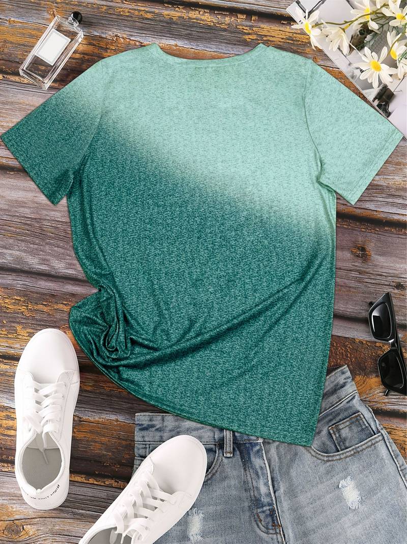 Levoire | T-Shirt Avec Impression De Cœur De Papillon Et Col Rond