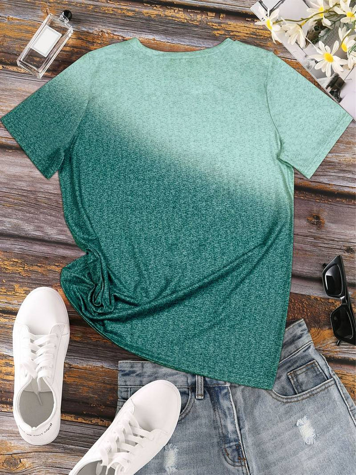 Levoire | T-Shirt Avec Impression De Cœur De Papillon Et Col Rond