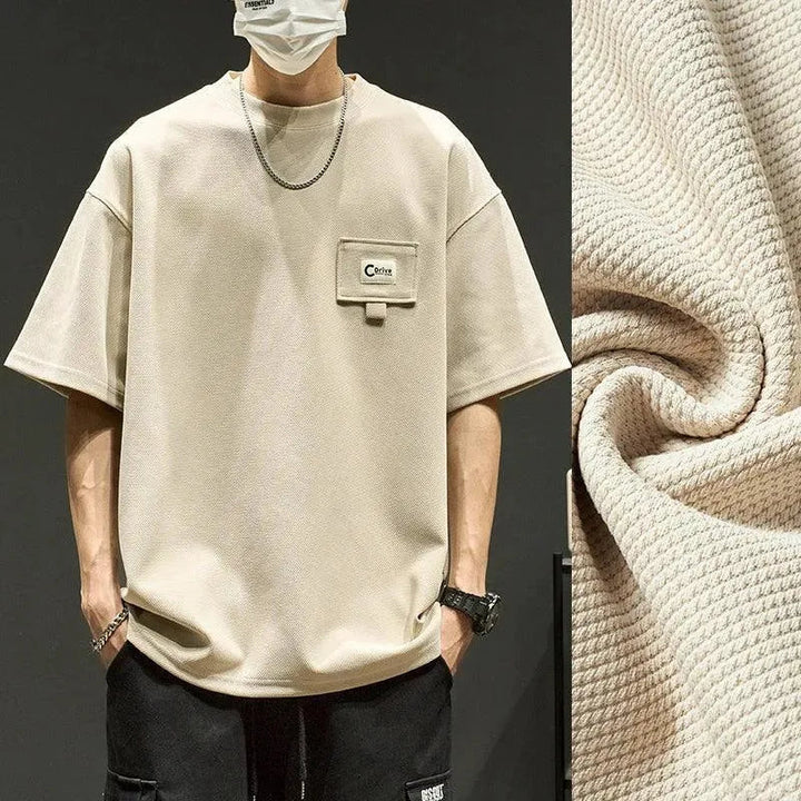 Levoire | T-shirt décontracté pour homme Abricot
