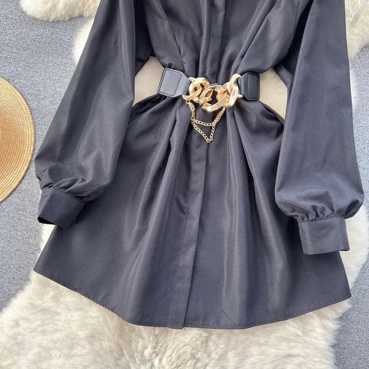 Levoire | Robe avec boucle métallique