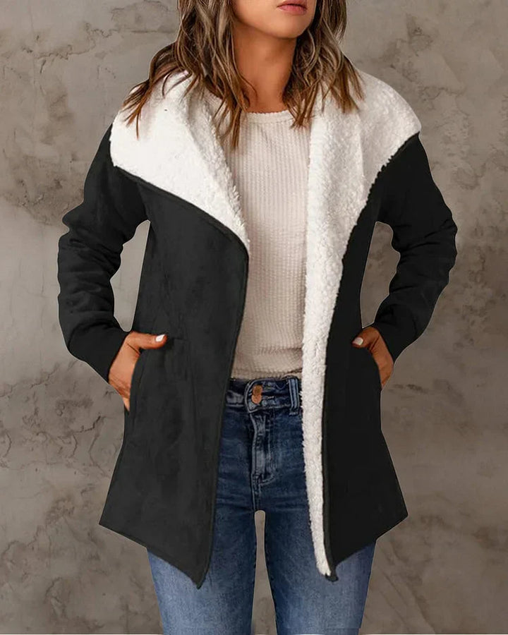 Levoire | Veste En Fleece Avec Poches Parfaite Pour Les Loisirs ! Noir