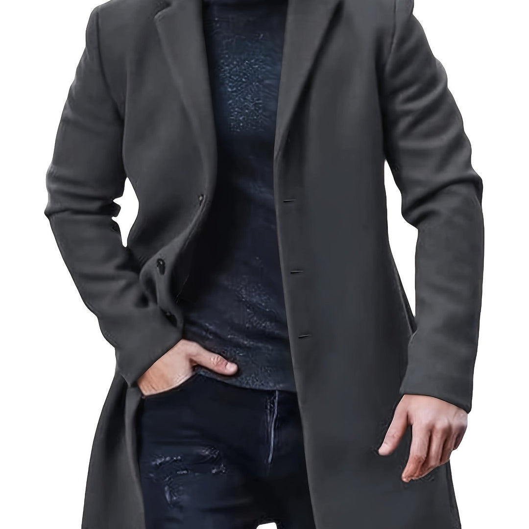 Levoire | Manteau Trench Pour Hommes Élégant