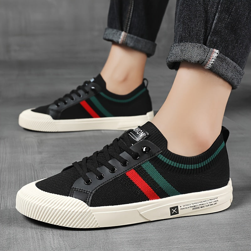 Levoire | Chaussure Colorée Tissée Pour Hommes Noir