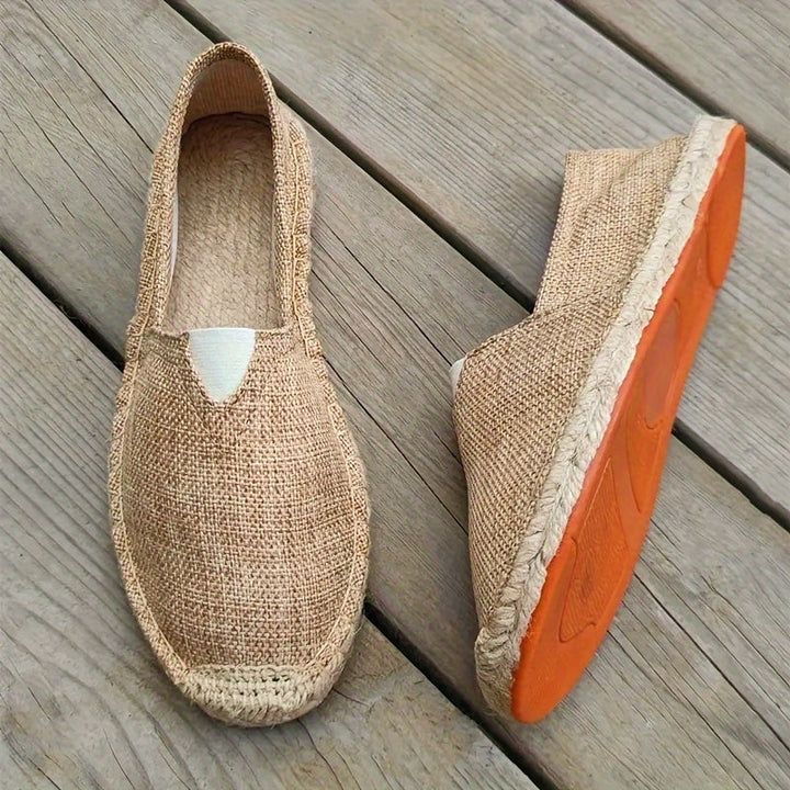 Levoire | Espadrilles Pour Hommes Mocassins Confort Décontracté Brun foncé