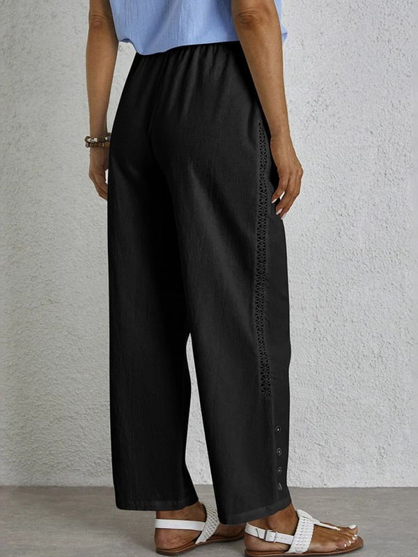 Levoire | Pantalon À Boutons Sans Effort