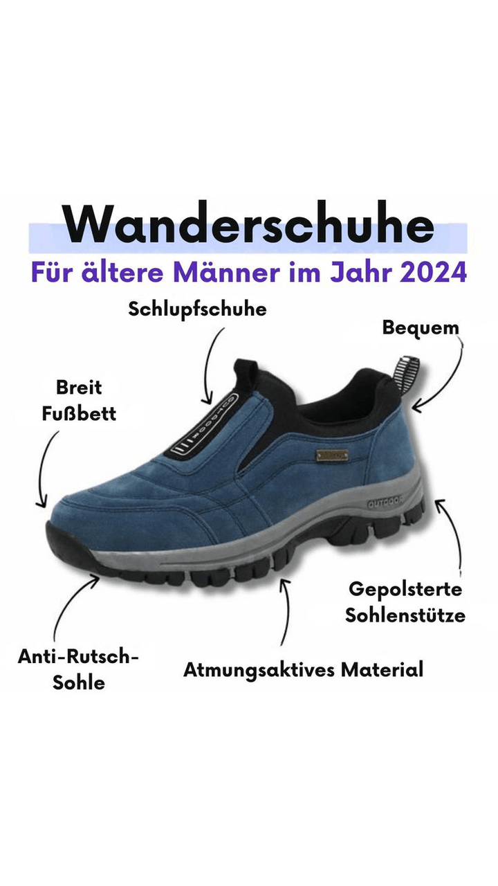 Levoire | Chaussures de randonnée extérieures avec soutien de pied Bleu