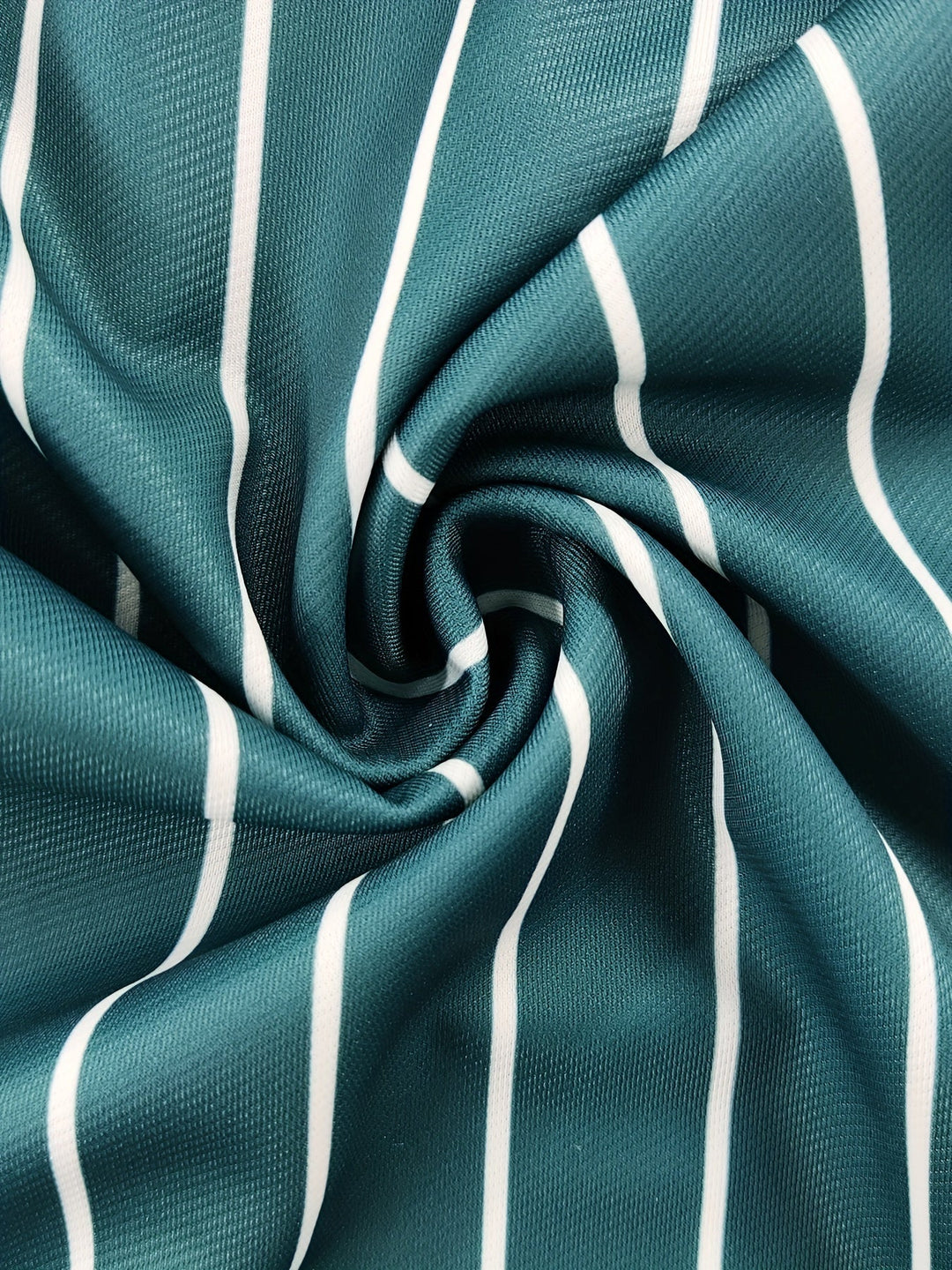 Levoire | Rétro Vert Rayé Imprimé Numérique Pantalon Homme