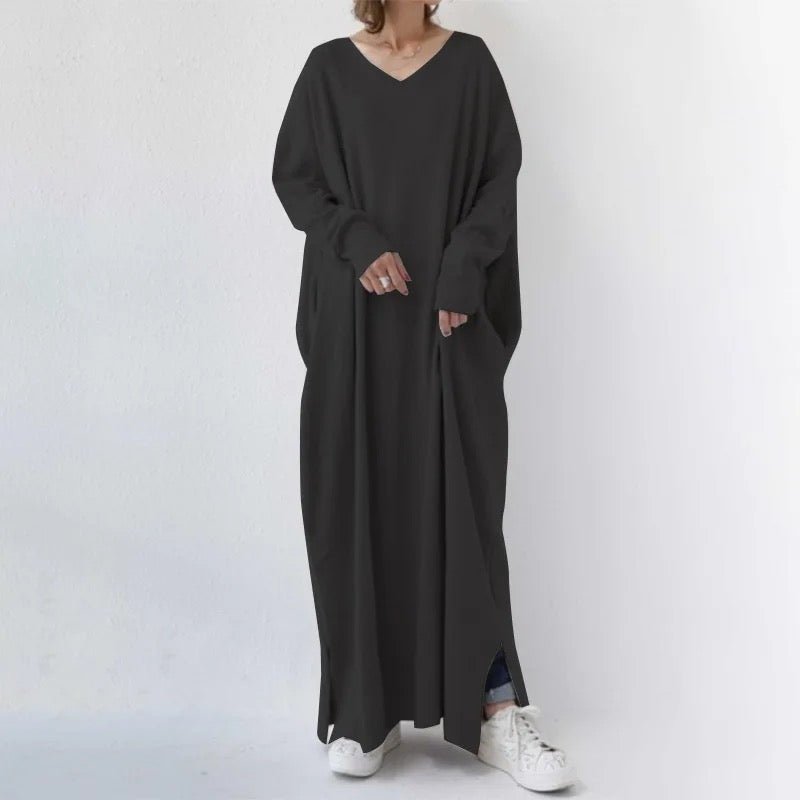 Levoire | Robe longue à manches longues Noir