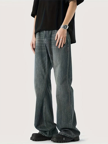 Levoire | Jeans Bootcut Avec Un Look Usé