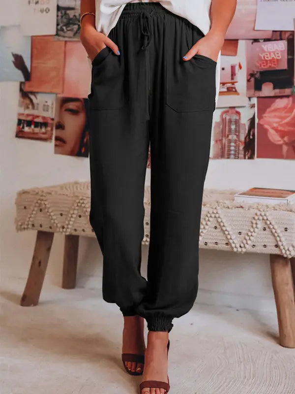 Levoire | Pantalons De Jogging Élégants Et Confortables Noir