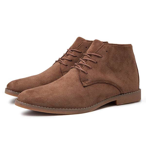 Levoire | Élégance Chaussures De Demi-Taille Pour Hommes À Lacets Braun