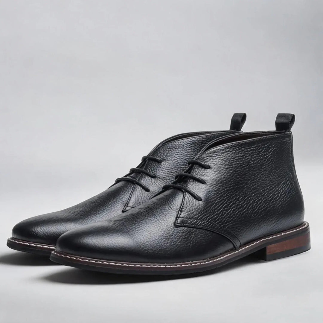 Levoire | Chukka-Bottes En Suede Musta